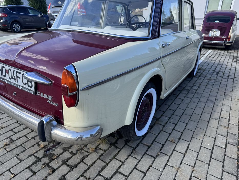 Fiat 1100 fabricatie 1961 Vehicul istoric atestat