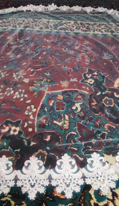 фата белая свадебная