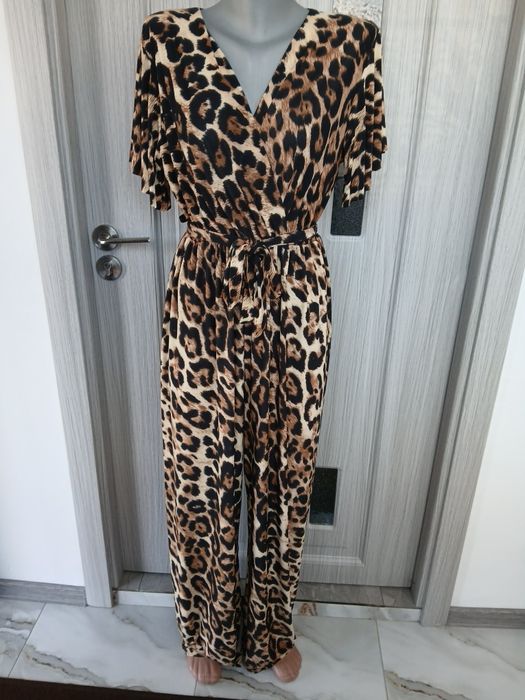 Salopetă print animal  XL