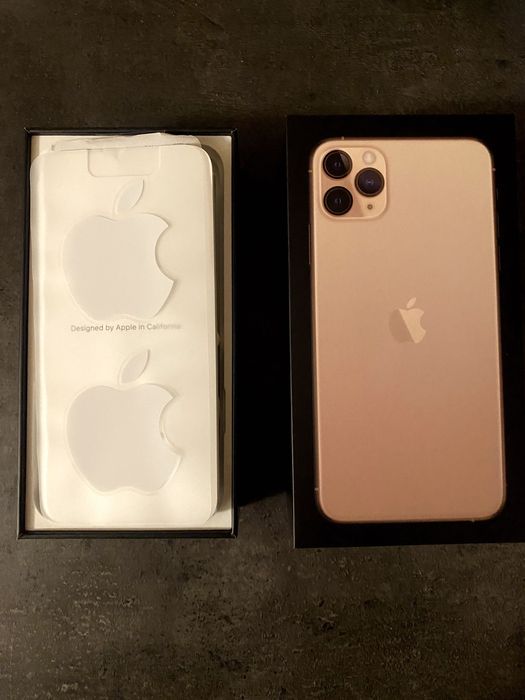 iPhone 11 Pro Max 64GB rose gold 92% baterie originala! - impecabil