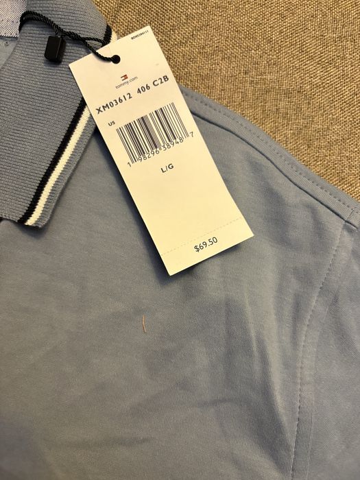Vand tricou polo , Tommy Hilfiger , barbati , 100% bumbac , marimea L