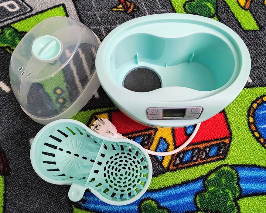 Sterilizator electric digital 4 in 1 Mappy, pentru 2 biberoane