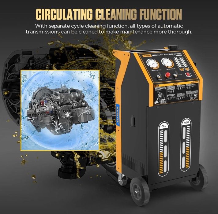 Машина за смяна на масло автоматични скоростни кутии.