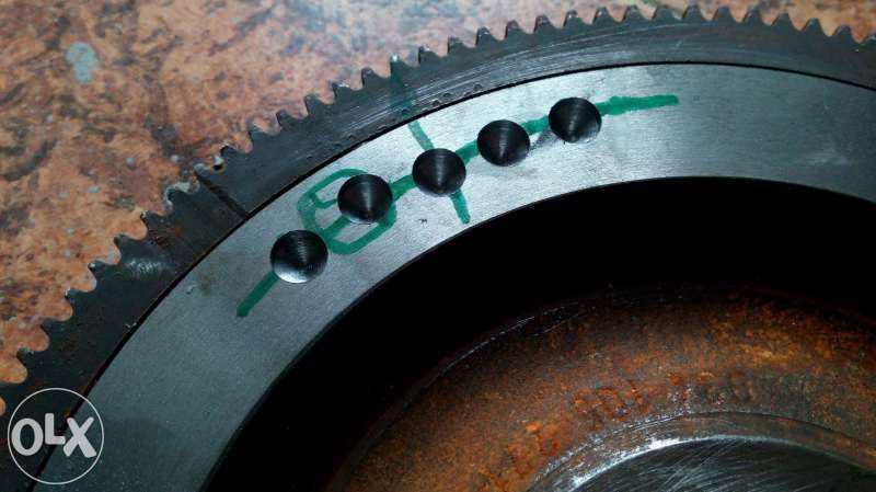 Олекотяване и баланс на маховици, динамичен баланс маховик