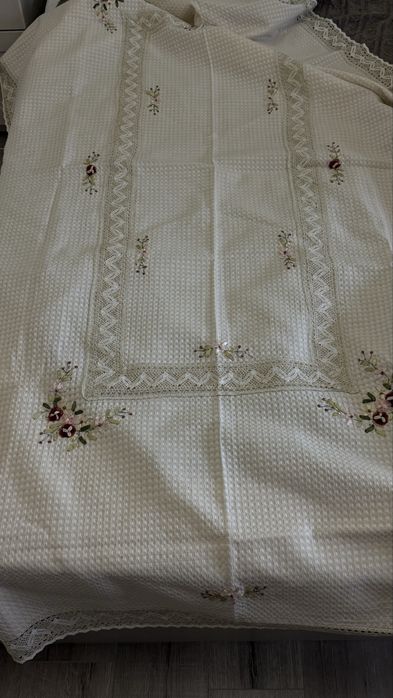 Скатерть натуральная ткань