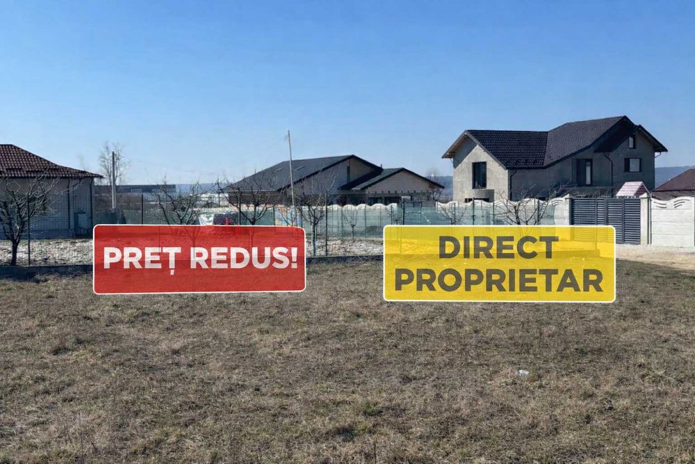 DIRECT PROPRIETAR – Teren intravilan pentru casă – Mioveni, Str. Egalității | Loturi de 500, 1.000 sau 2.000 mp | 72 €/mp