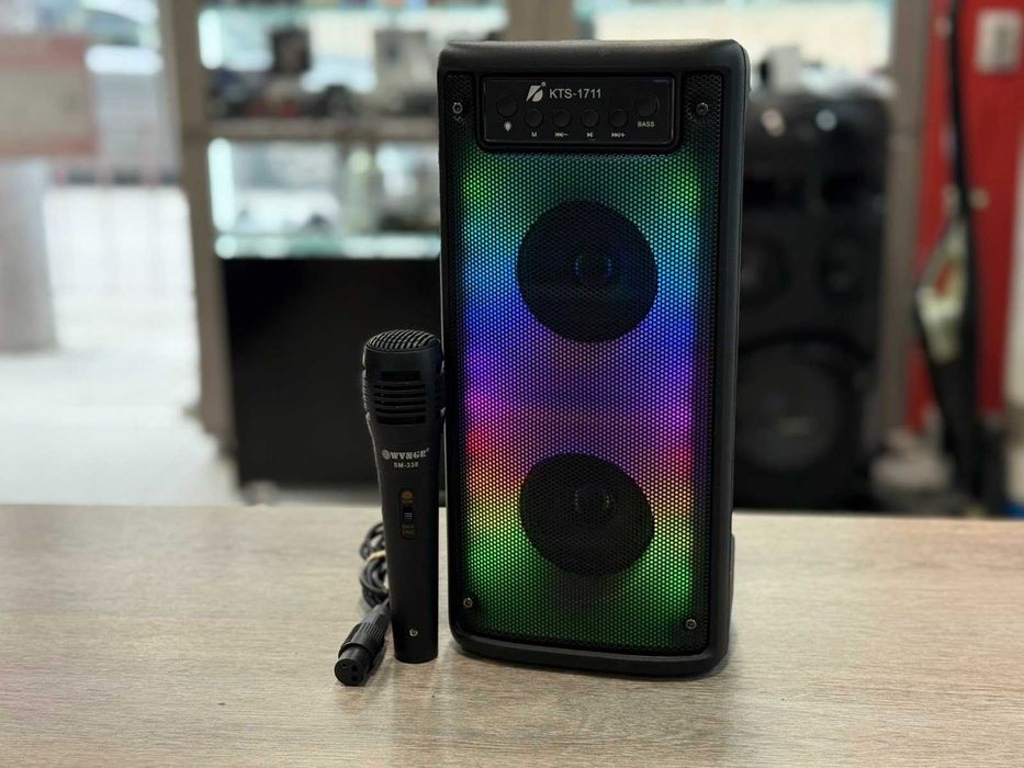 Активна тонколона KTS 1711 с микрофон