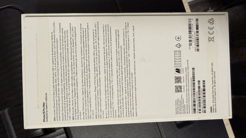 Iphone 15 pro max 512 GB