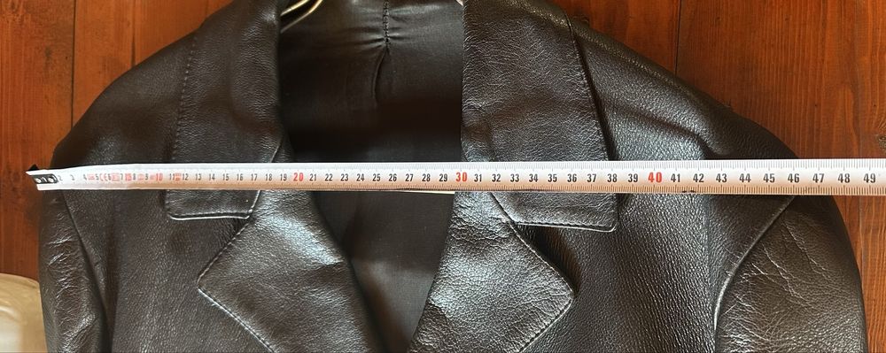 Geaca de piele marime mare