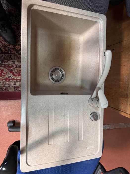 Chiuveta bucatarie fragranite+ baterie Franke