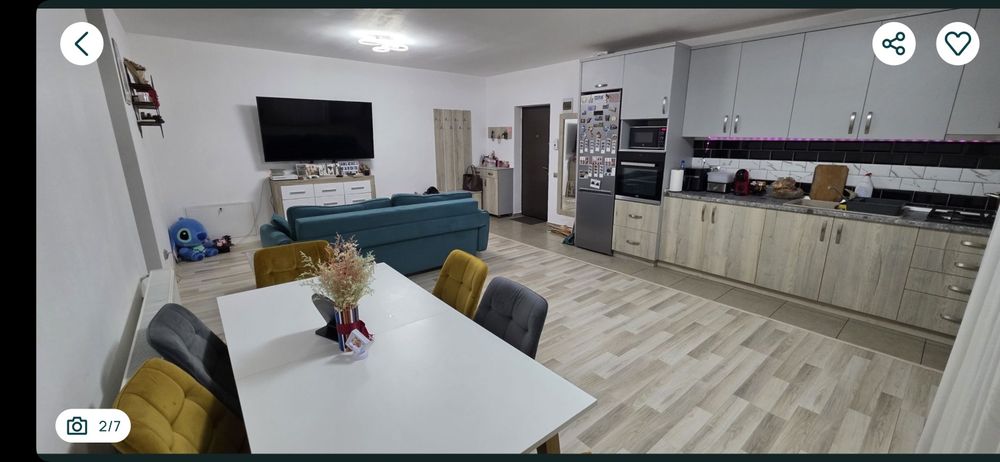 Apartament 57mp  etaj 1 , parcare privata