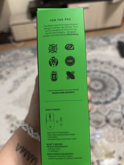 Мышь razer viper v3