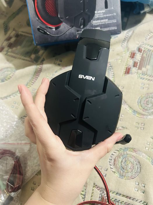 Наушники с проводом и микрафоном