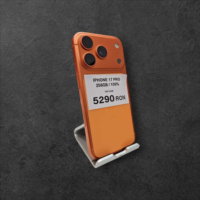 [9841] Apple Iphone 17 PRO 256 GB  100 %  / Amanet Tulcea