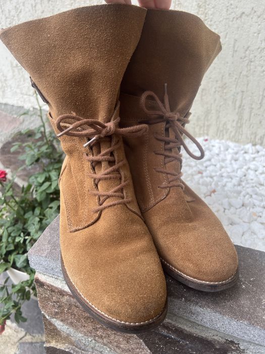 Ghete Tommy Hilfiger,piele intoarsa