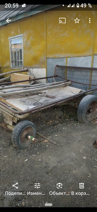 Продам телегу для лошади