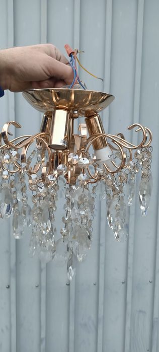 Люстры из горного хрусталя