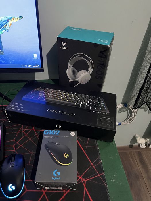 мощный игровой компьютер, 240hz монитор, польный комплект