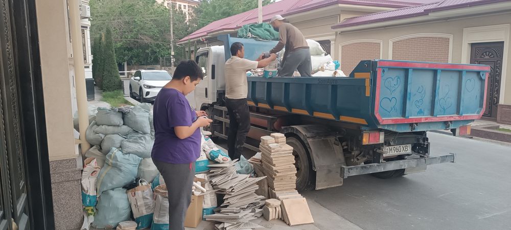 Вывоз строй мусора.