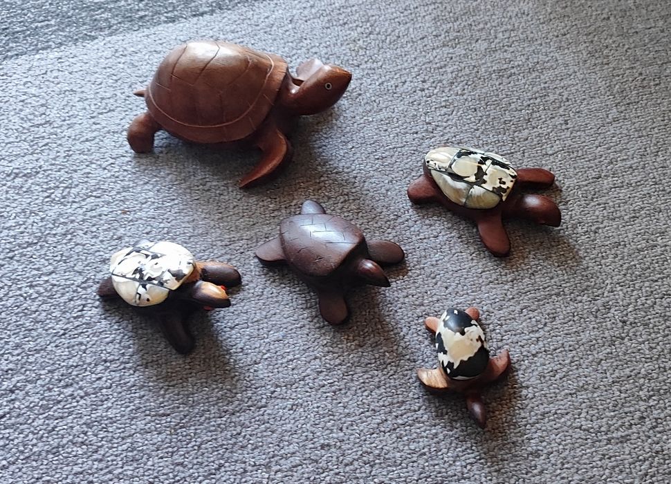 Ръчно изработени кубински фигури костенурка
