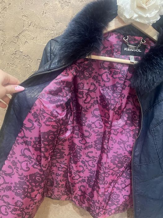 Зимно яке KENSOL с пухкава яка