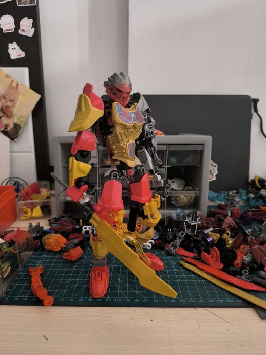 Лего самоделка из деталей Бионикл