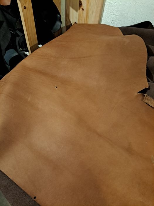Piele tabacita, piele la metru, leather handmade