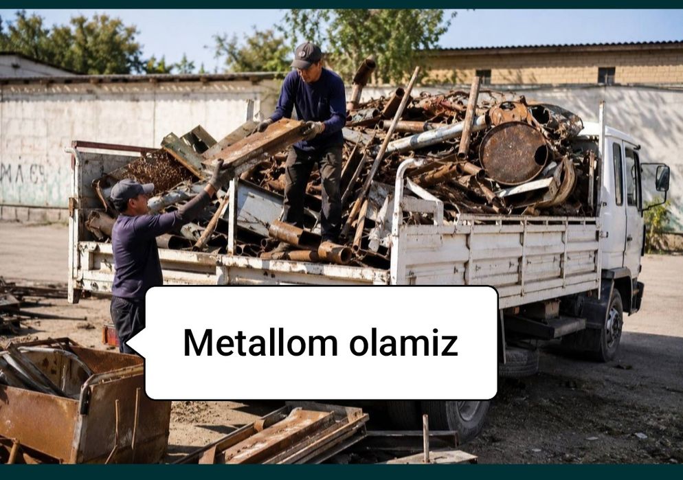 Metallom olamiz 24/7 "Toshkent boʻylab oʻzimiz yuklab olam"