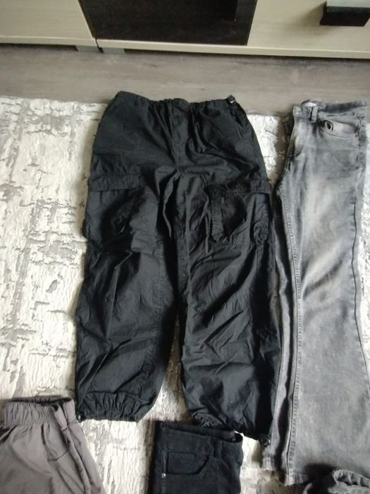 Lot fetiță blugi și pantaloni 134/140
