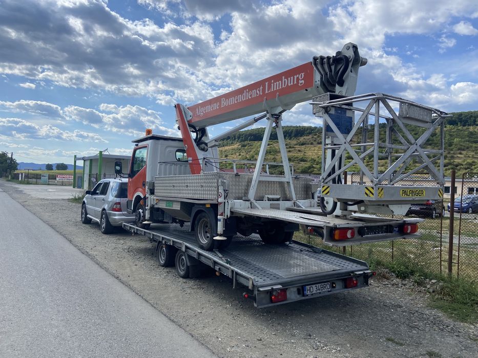 Transport tractari auto NON STOP platforma remorca hateg petrosani hd