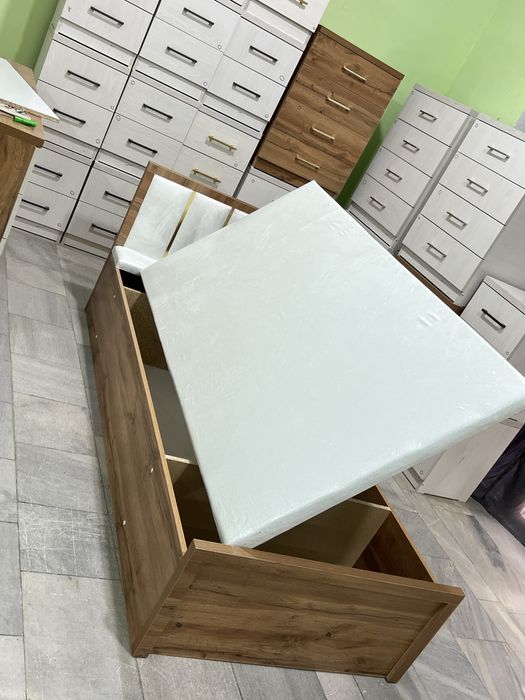 Односпальная кровать-сундук | 200×90 | Прочная МДФ