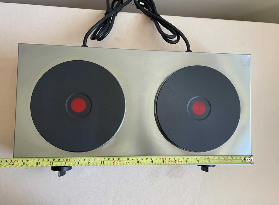 Електрически котлон с 2 кръгли плочи Ф 19см (3,2 kW)-Турска