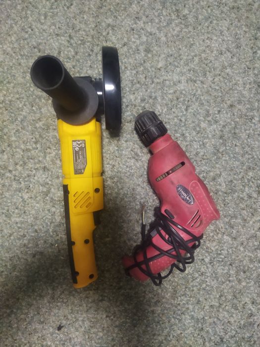 Болгарка и дрель на запчасти ishlamidi