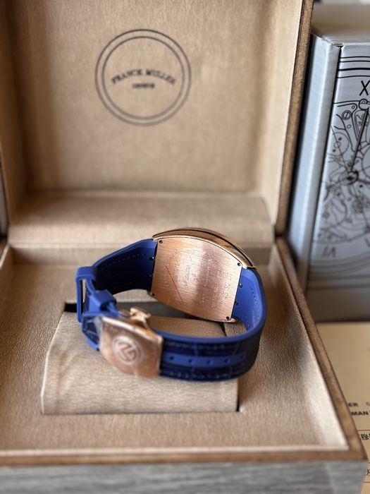 Franck Muller Vanquard 45 mm Gold And Blue