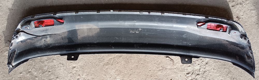 Юбка заднего бампера Киа Рио