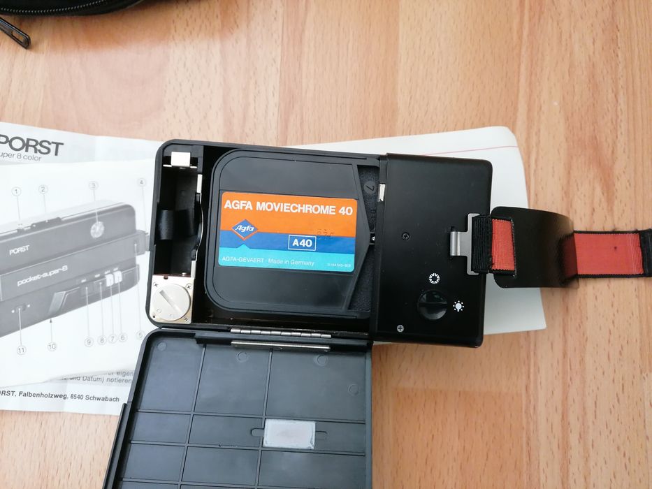 Camera de filmat  veche 1979 Japan Porst super 8 pocket