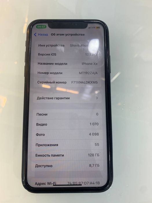 Iphone xr 128gb black