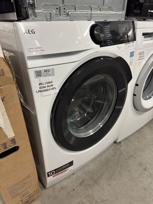 Masina de spalat rufe 10 kg AEG LR6AMZ410FL