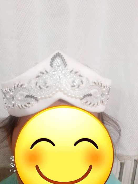 Диадема национальном стиле для кыз узату либо на наурыз