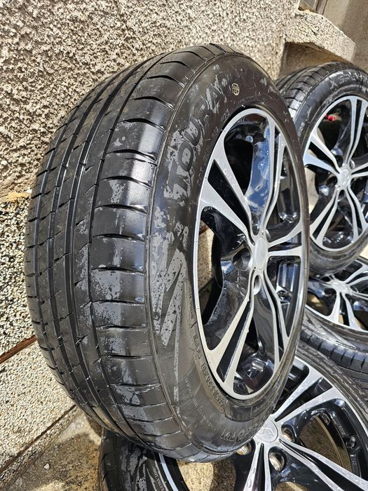 Джанти 5x114.3 с гуми 215/55/17 NISSAN  MITSUBISHI  RENAULT MAZDA HONDA  ...