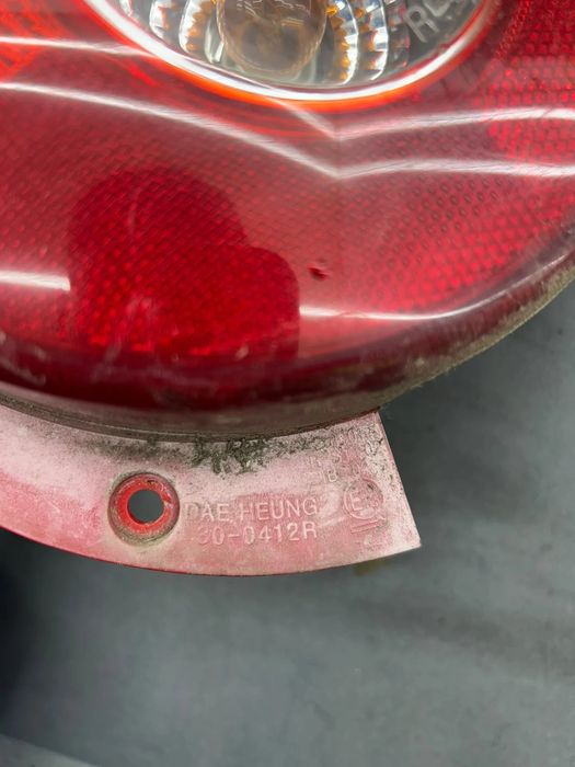 Lampa / Tripla stop stanga pe aripa 300412R Chevrolet Spark 2008