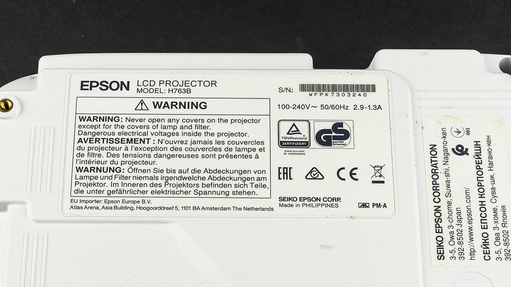 Proiector Epson 3000 Lum