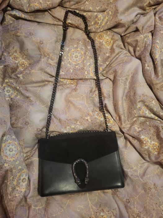 Geanta neagra superba din piele