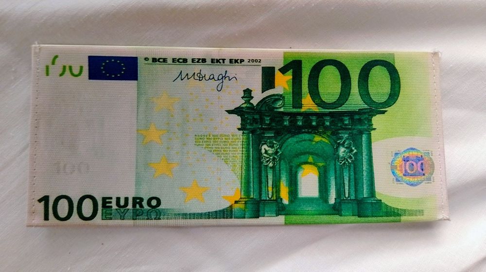 Портмоне 100 ,200,500 евро винил