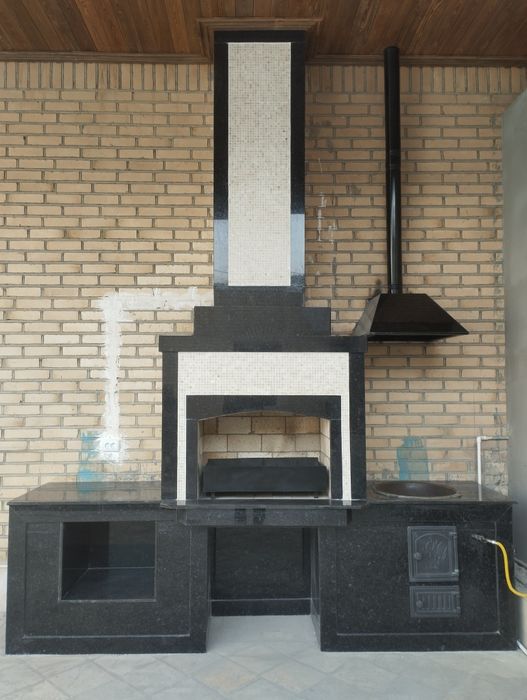 Летние кухни каминов и мангалов.