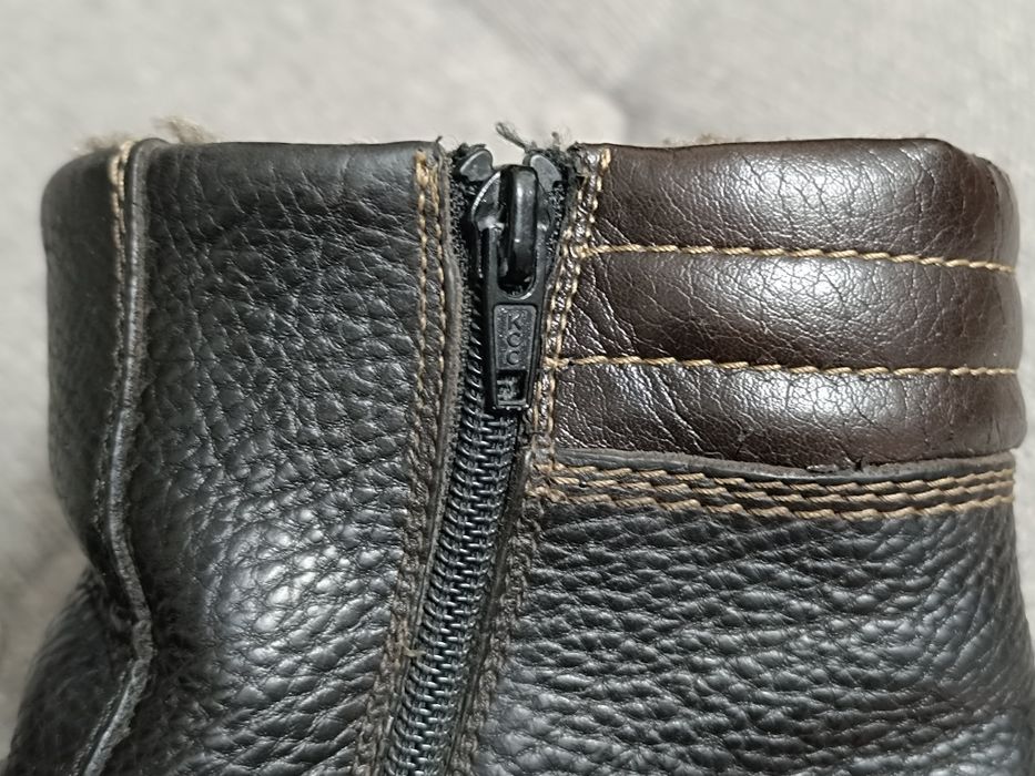 Мужская обувь, 40 размер. Б.у. немецка, кожаная.