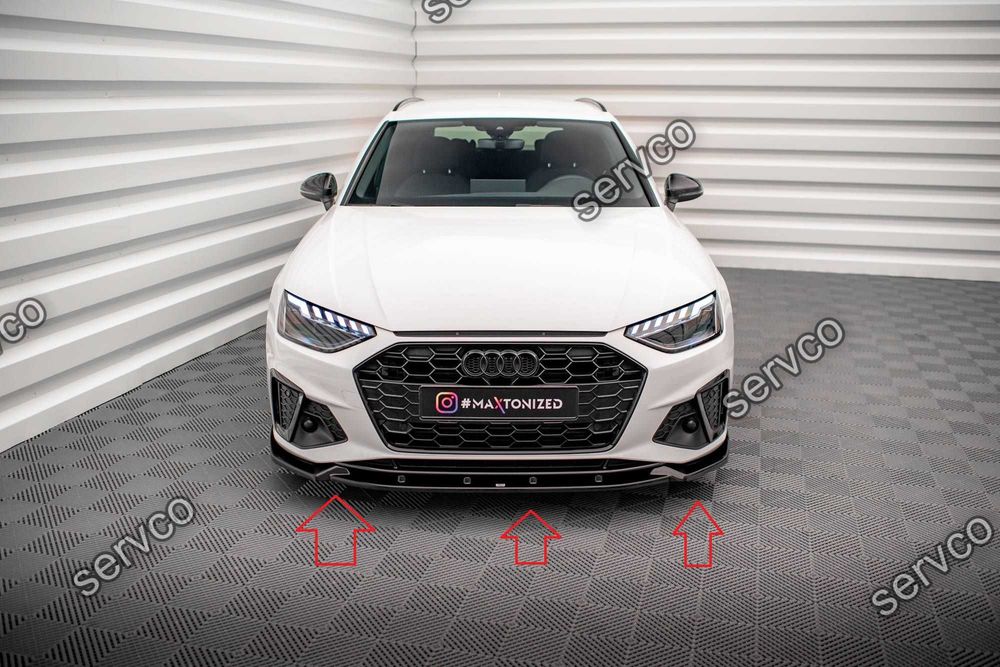 Pachet Body kit tuning Audi A4 S-Line B9 2019- v3 - Maxton Design