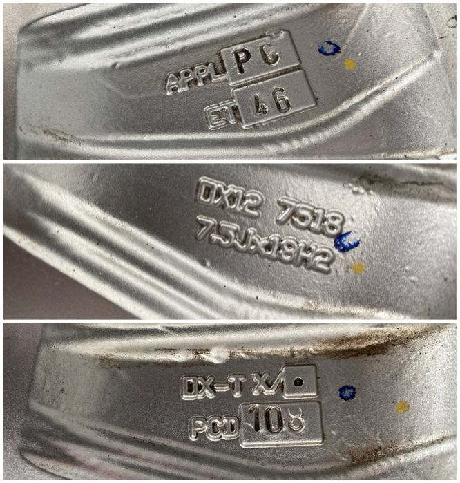 Jante Citroen  C4 Picasso C5 C6 Jumpy Peugeot Ford 5x108 18