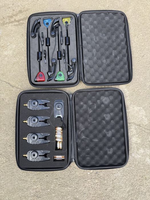 Set complet Pescuit crap Okuma Avenger, Custom Black Combo nu daiwa