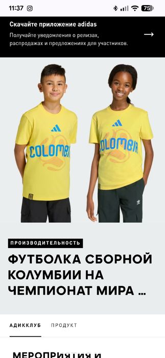 Футболка Адидас оригинал
